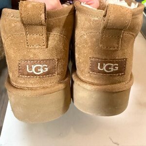 UGG Tan Shearling Lined Footwear
